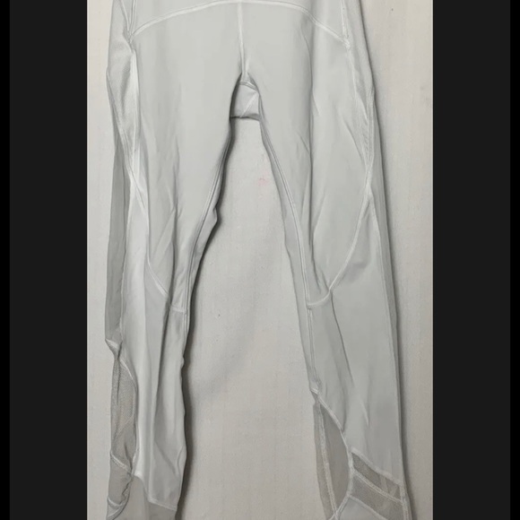Lululemon mesh white leggings - Picture 2 of 2